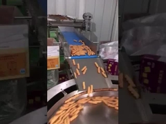 آلة تغليف أفقية تدفق حزمة متعددة آلة التعبئة والتغليف الآيس كريم المصاصة المصاصة