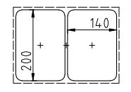 Plastic Tray Vacuum Skin Sealing Machine Hand Press Skin Sealing Machine DQ240VST  Fast Food Box/Tray Sealing Machine
