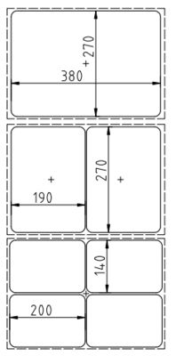 Touchscreen Control Hand Pressed Plastic Tray Vacuum Skin Sealing Machine with Food Grade 304 Stainless Steel