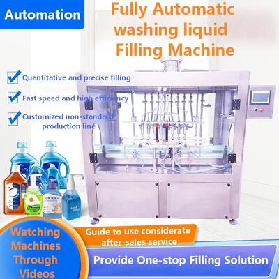 Fully Automatic Laundry Detergent CH-XYYGZ Hand Sanitizer Shampoo Shower Gel Automatic Quantitative Filling Machine
