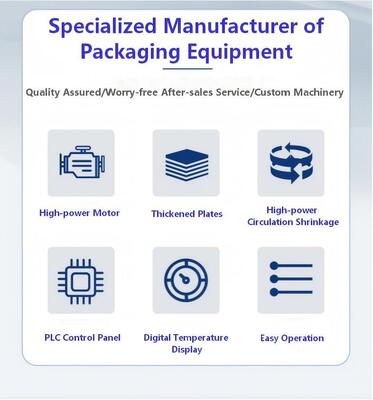 Semi-automatic sleeve type packaging machine for cartons mineral water bottles beverage beer cans and pe film shrink wrapping