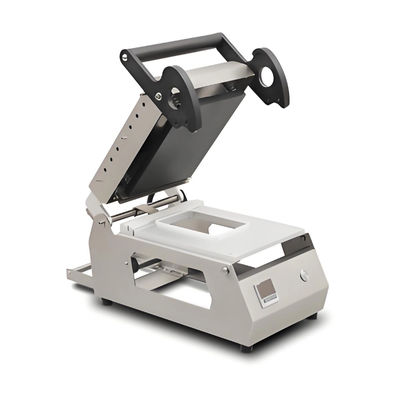 آلة ختم الصواني اليدوية DQ-5 لتغليف الأطعمة سهلة الاستخدام لتغليف الأطعمة واللحوم لحاويات بلاستيكية صينية طعام آلة ختم بتقطيع متقاطع