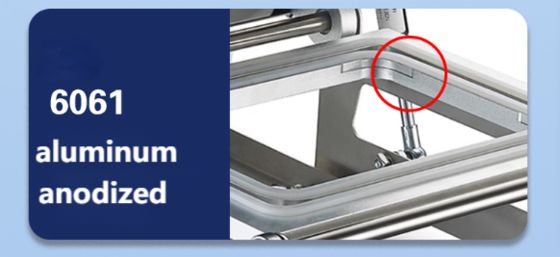 304 Stainless Steel Manual Tray Sealer FR190YE with Compact Design and 1 Year Warranty for Food Packaging