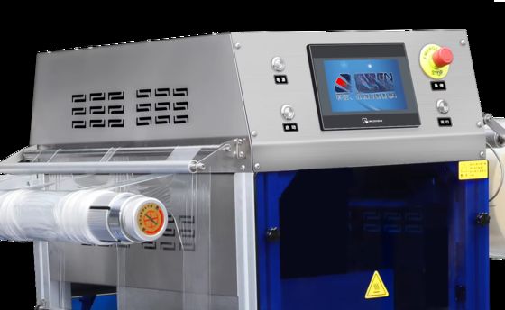 Full-Automatic Chain Vacuum Skin packaging Sealing Machine Plastic Tray Sealer DQ580AT-V High Quality Tray Sealer