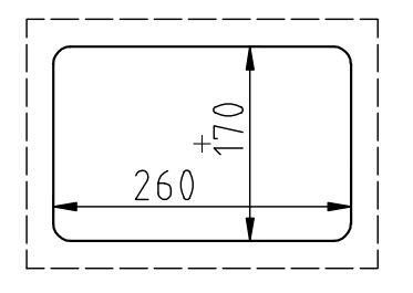 Customizable Manual Edge Cutting Sealer Machine FR230A  with Adjustable Temperature Control and Ergonomic Handle for Food Trays