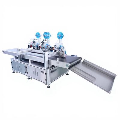 آلة قطع الملصقات لصناديق الكرتون بثلاثة رؤوس CH-609F سهلة التمزق